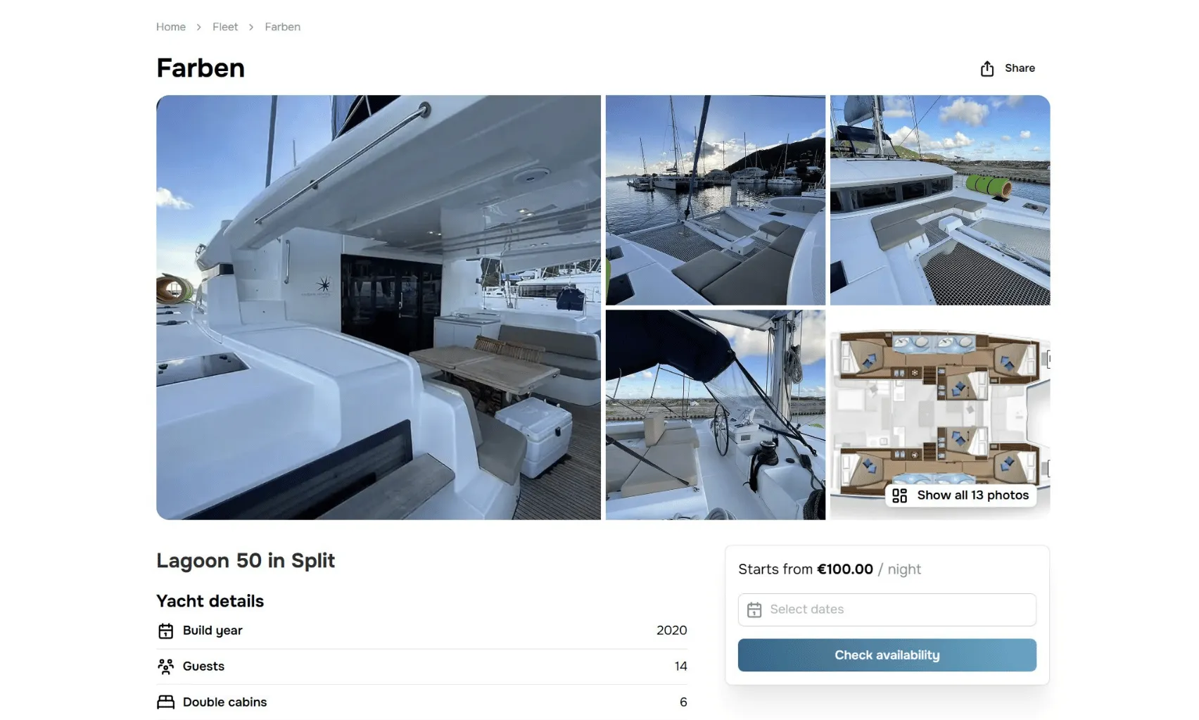 image related to Detailed Boat Pages.
